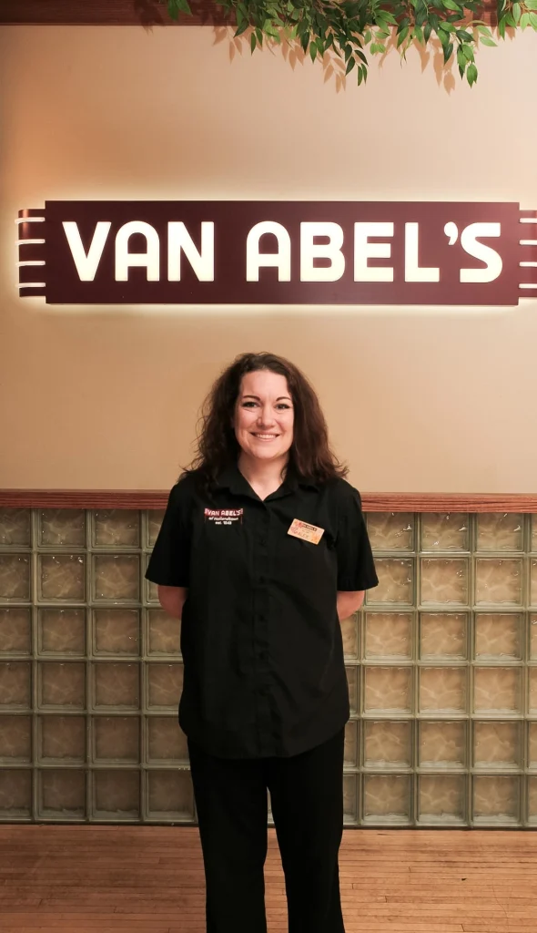 Leanne Van Rossum a worker at Van Able's of Hollantown